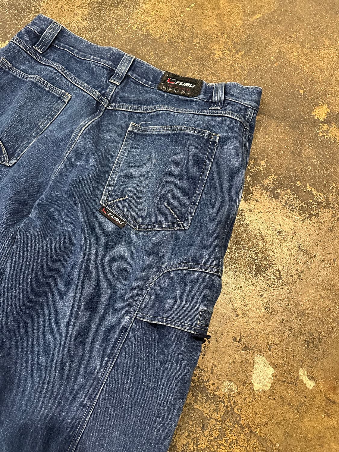 빈티지 00s fubu 데님 팬츠  상품이미지4