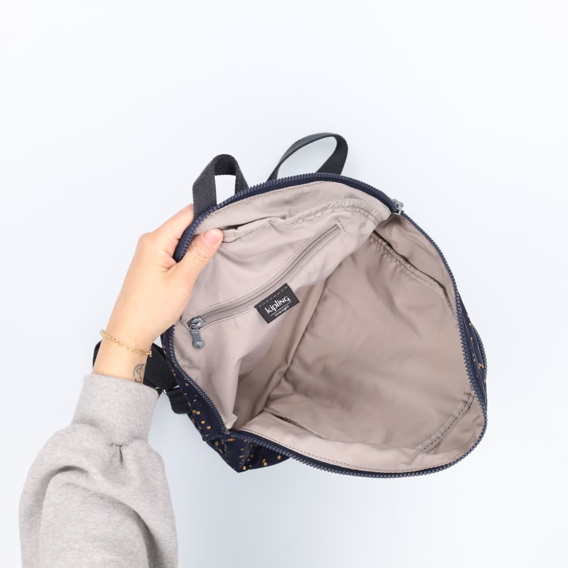 F 키플링 네이비 백팩 0408H1 상품이미지3