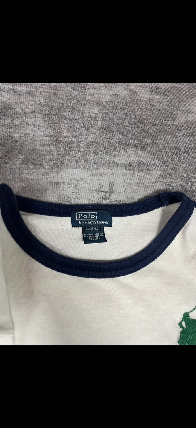 90s 폴로 빅포니 링거 티 상품이미지5