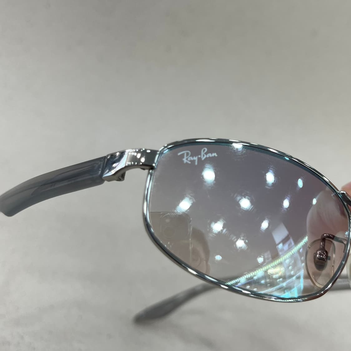 레이벤 고글라인 선글라스 made in japen RB3224 실버미러 상품이미지3