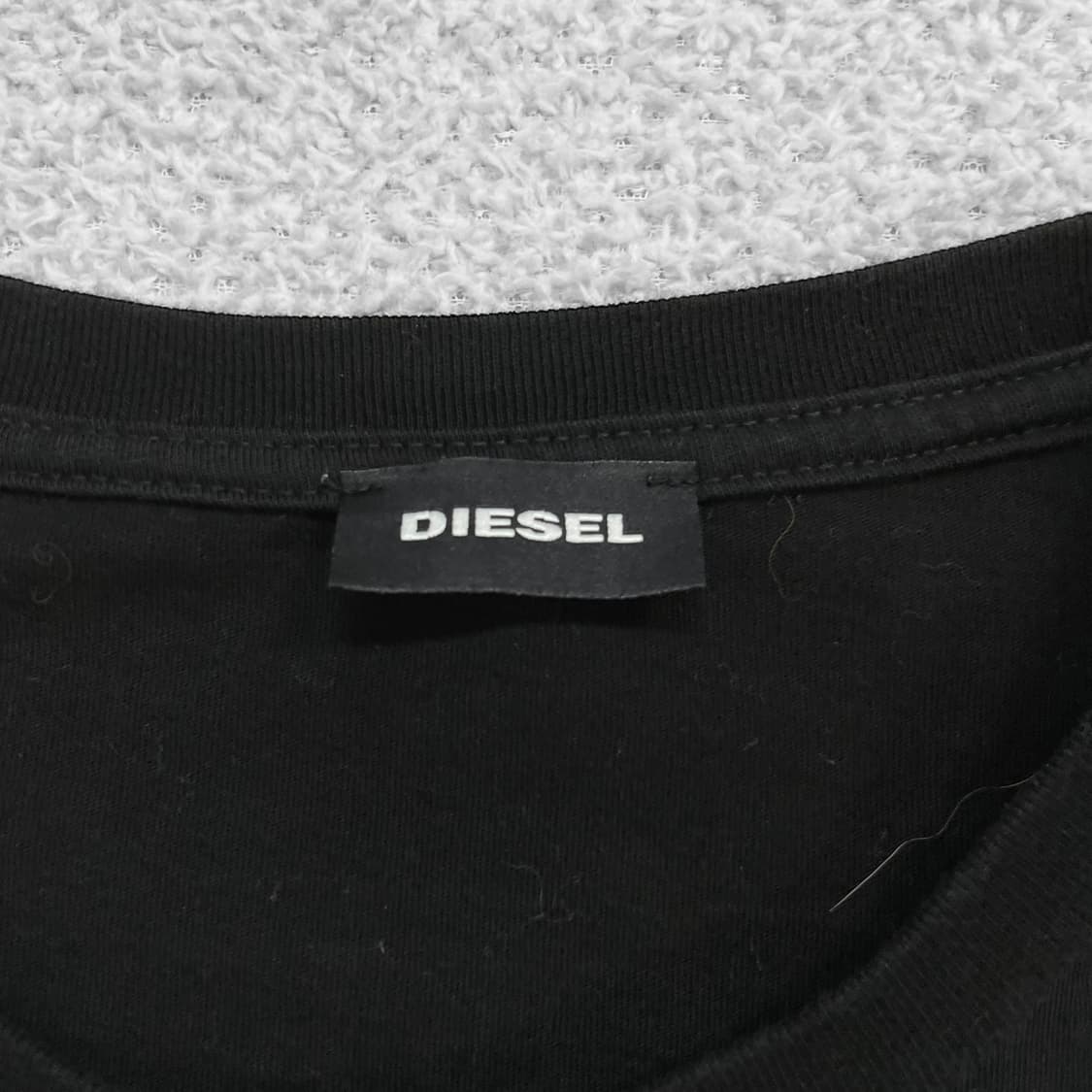 디젤 Diesel 딥스트로이트 반팔 티셔츠 블랙 상품이미지3
