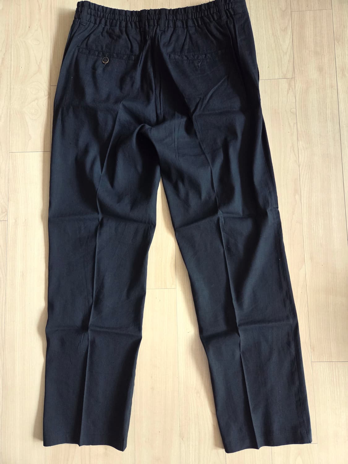 Series 시리즈 린넨혼방 슬랙스 블랙 32 상품이미지4