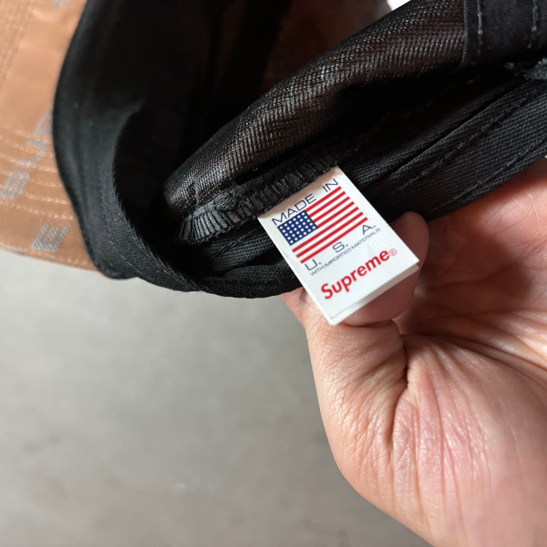 슈프림 자카드 캠프캡 상품이미지3