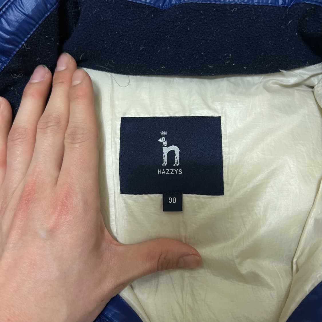 헤지스 남성 덕다운 후드 푸퍼 패딩 S/90  상품이미지5