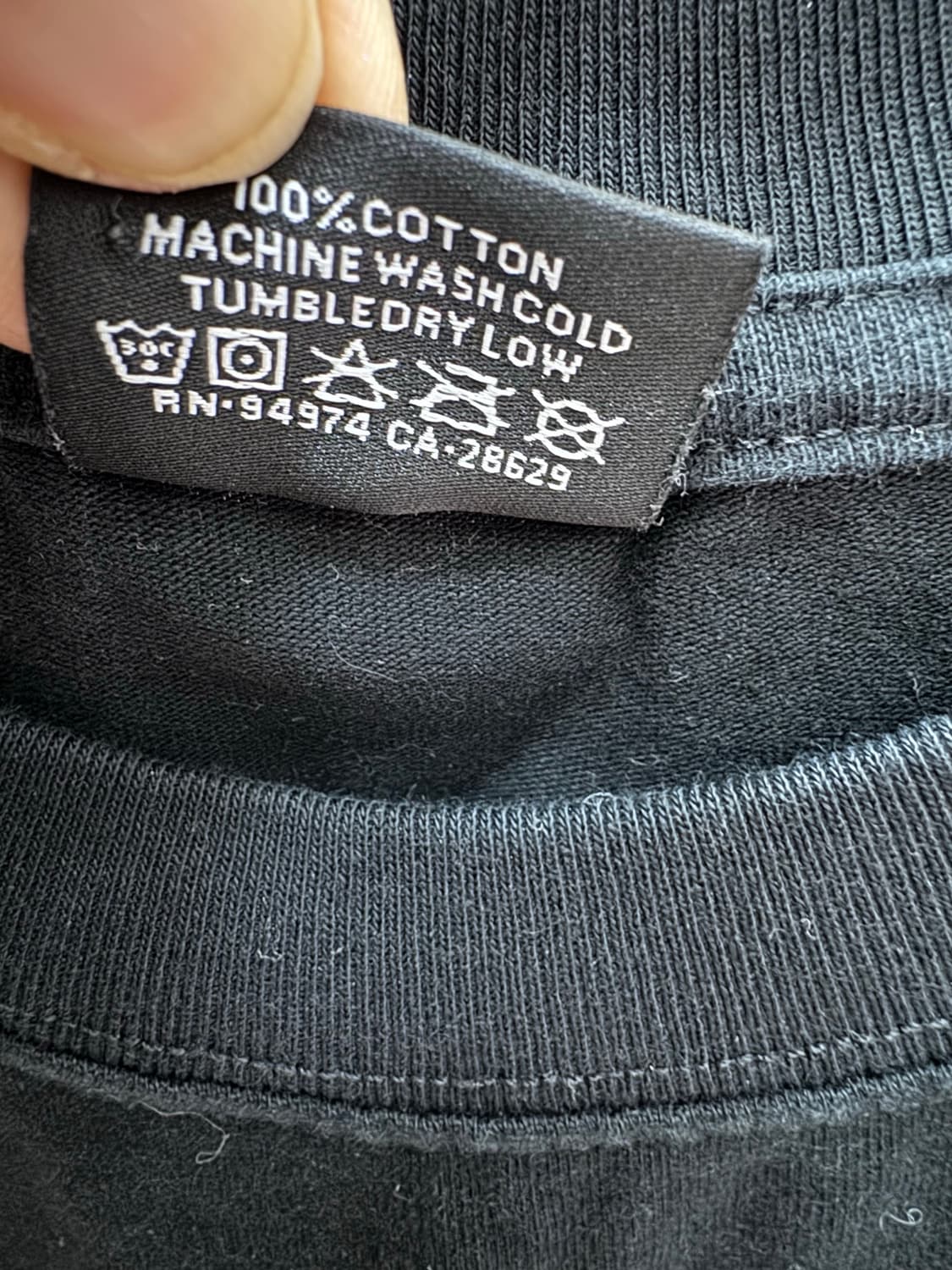 🧥  Stüssy 스투시 다이스 로고 반팔 티셔츠 (Black) 상품이미지6