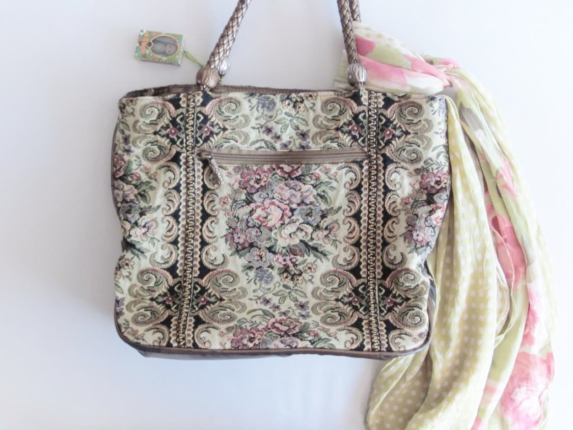 앤틱 브라이스돌 + 스카프 토트백 세트 상품이미지5