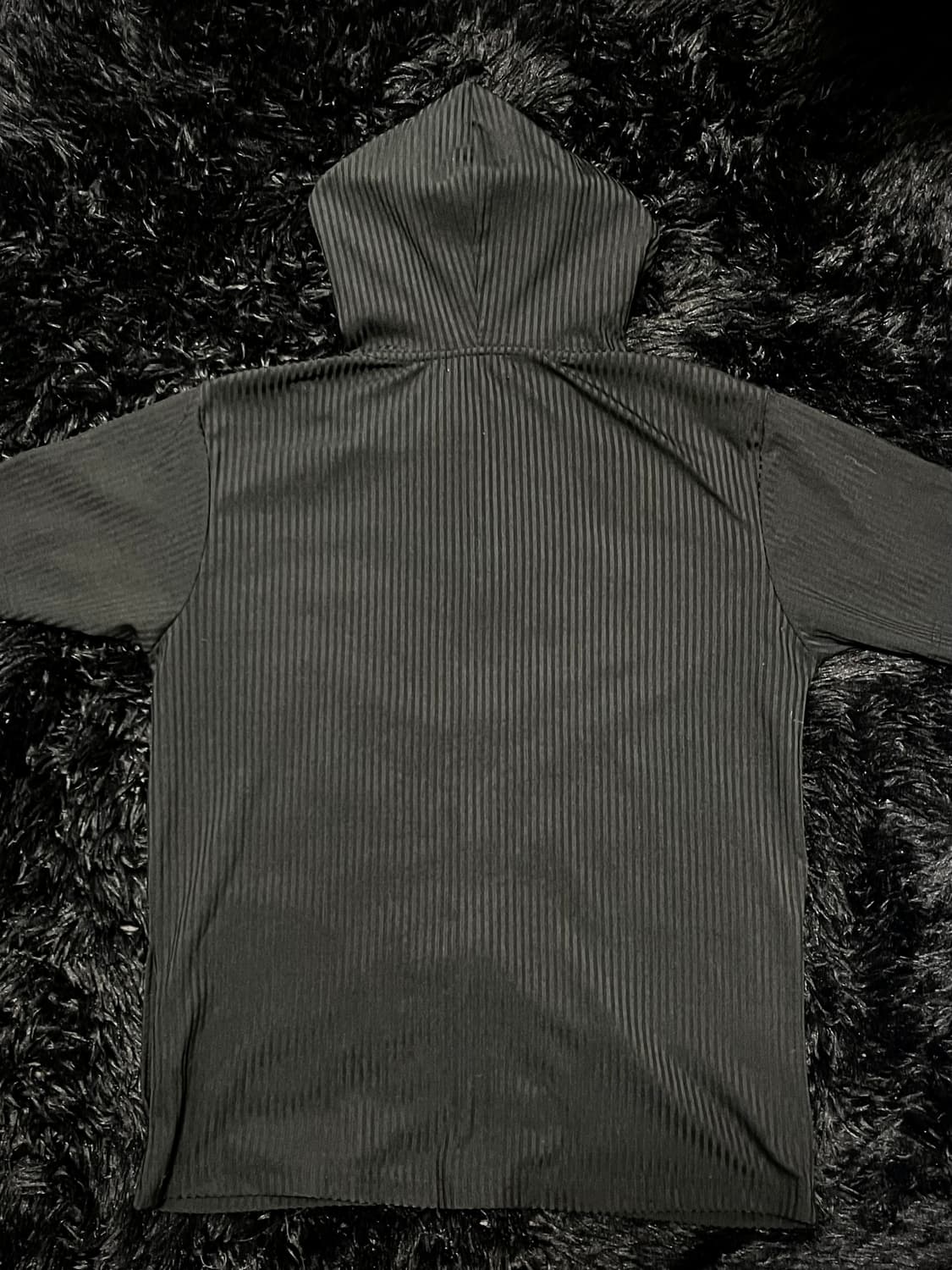 Beaumont Carr 투웨이 펑크 프린팅 반팔 집업 상품이미지3