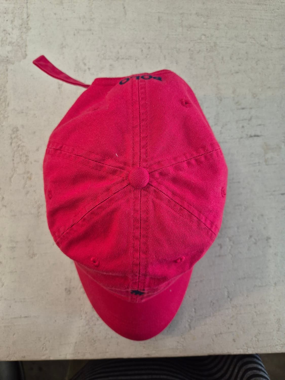 폴로 랄프로렌 레드 볼캡 59cm 상품이미지3