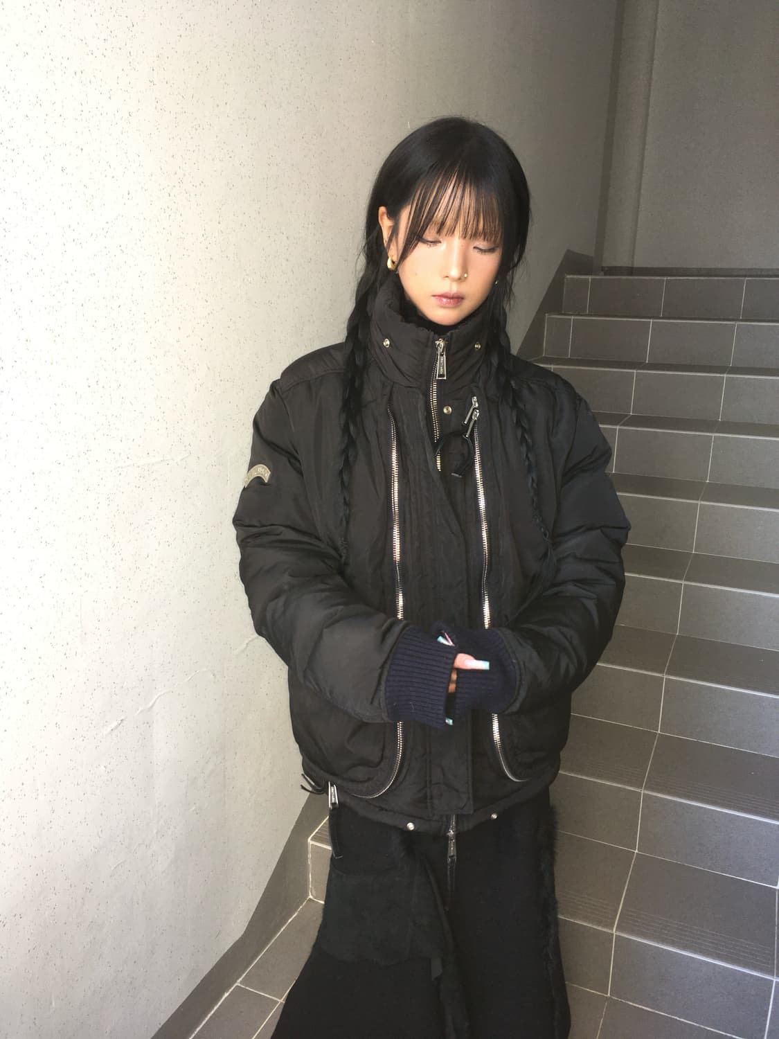 Dsquared zipper layer puffer jacket  상품이미지2