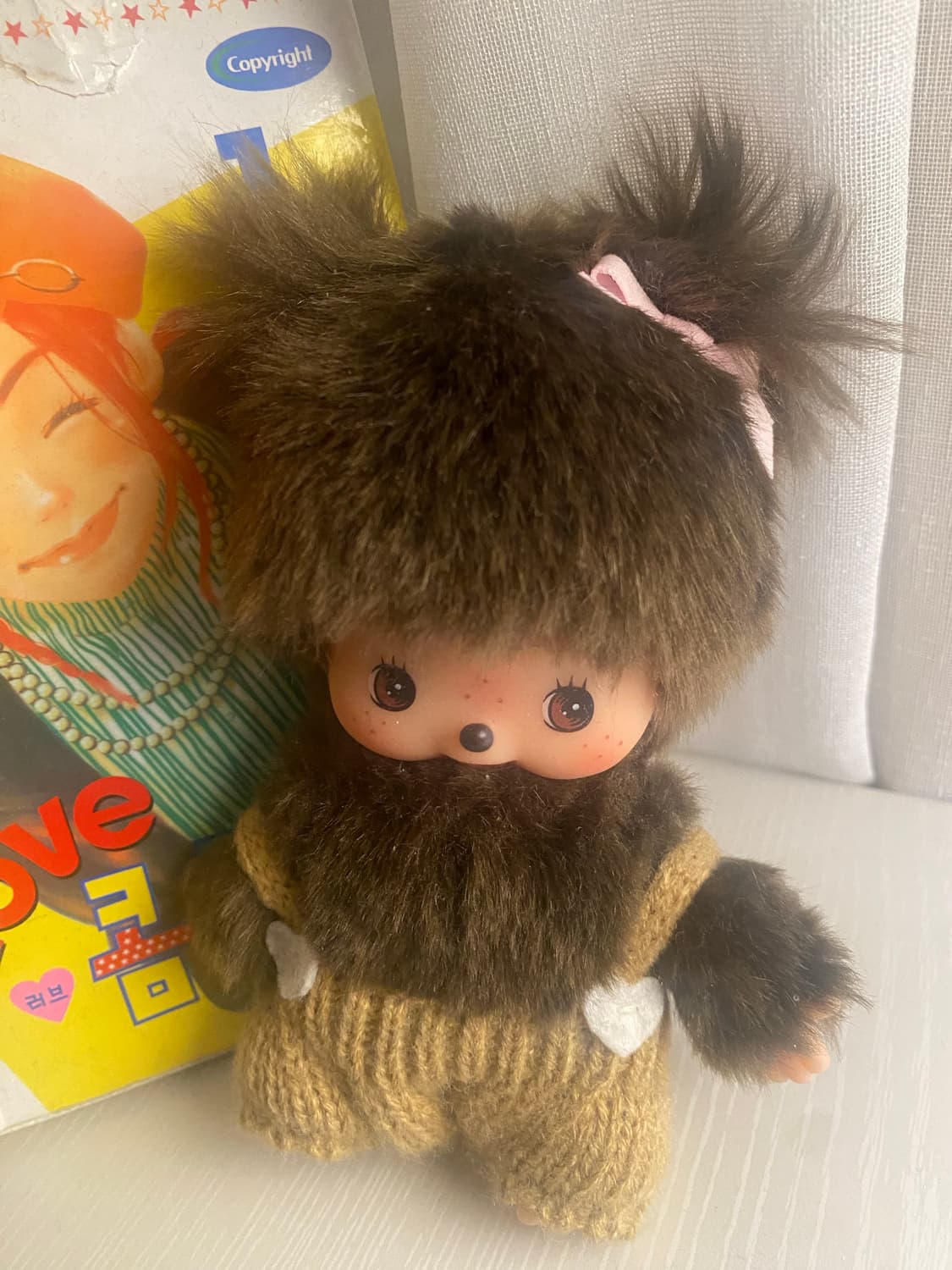 몬치치 베비치치 웜니트 판매합니다🩵🤎 상품이미지1