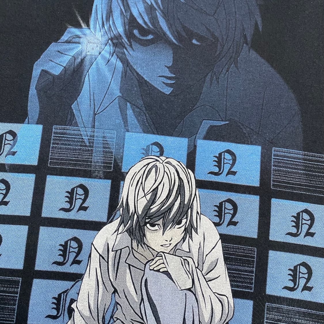 데스노트 니아 부틀렉 애니메이션 티셔츠 상품이미지6