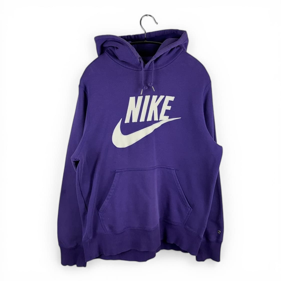 (L) 나이키 올드스쿨 빅로고 후드 티 퍼플 상품이미지1
