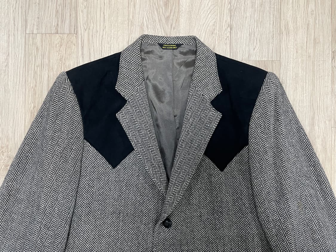 100) 60's HbarC 헤링본 웨스턴자켓(미국제) 상품이미지6