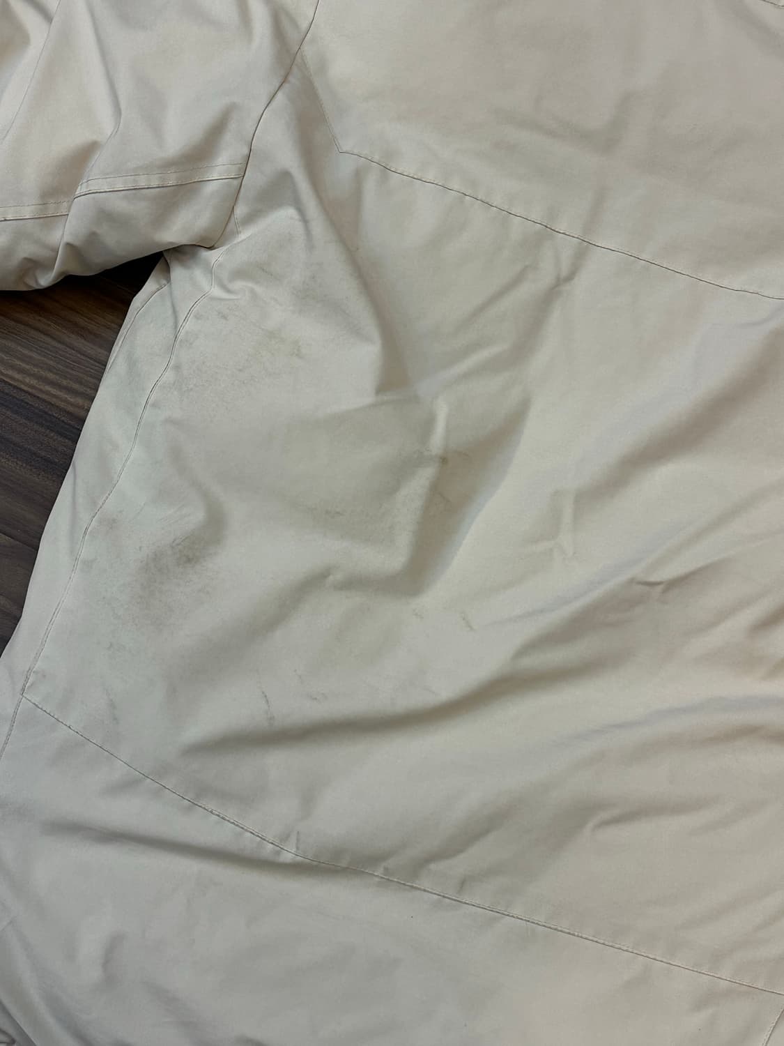 뉴발란스 아이보리 패딩 L 상품이미지9