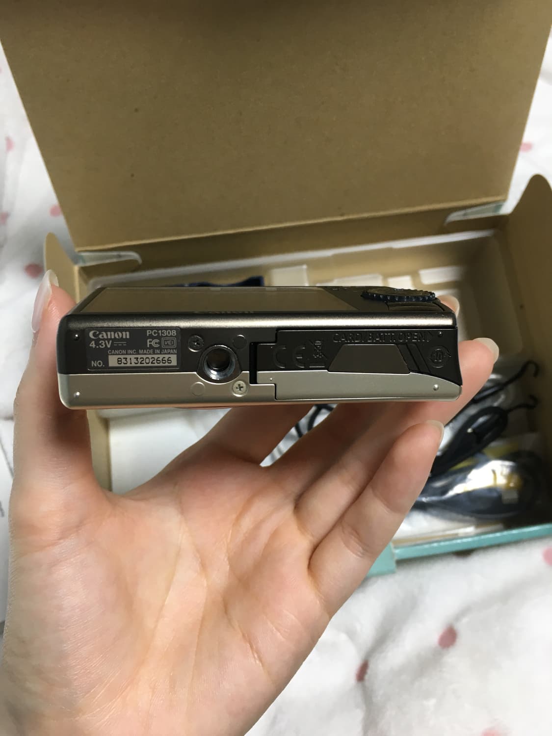 캐논 익서스870is 풀박스(익시920) 판매합니다 +스테이시 세은 디카 상품이미지4