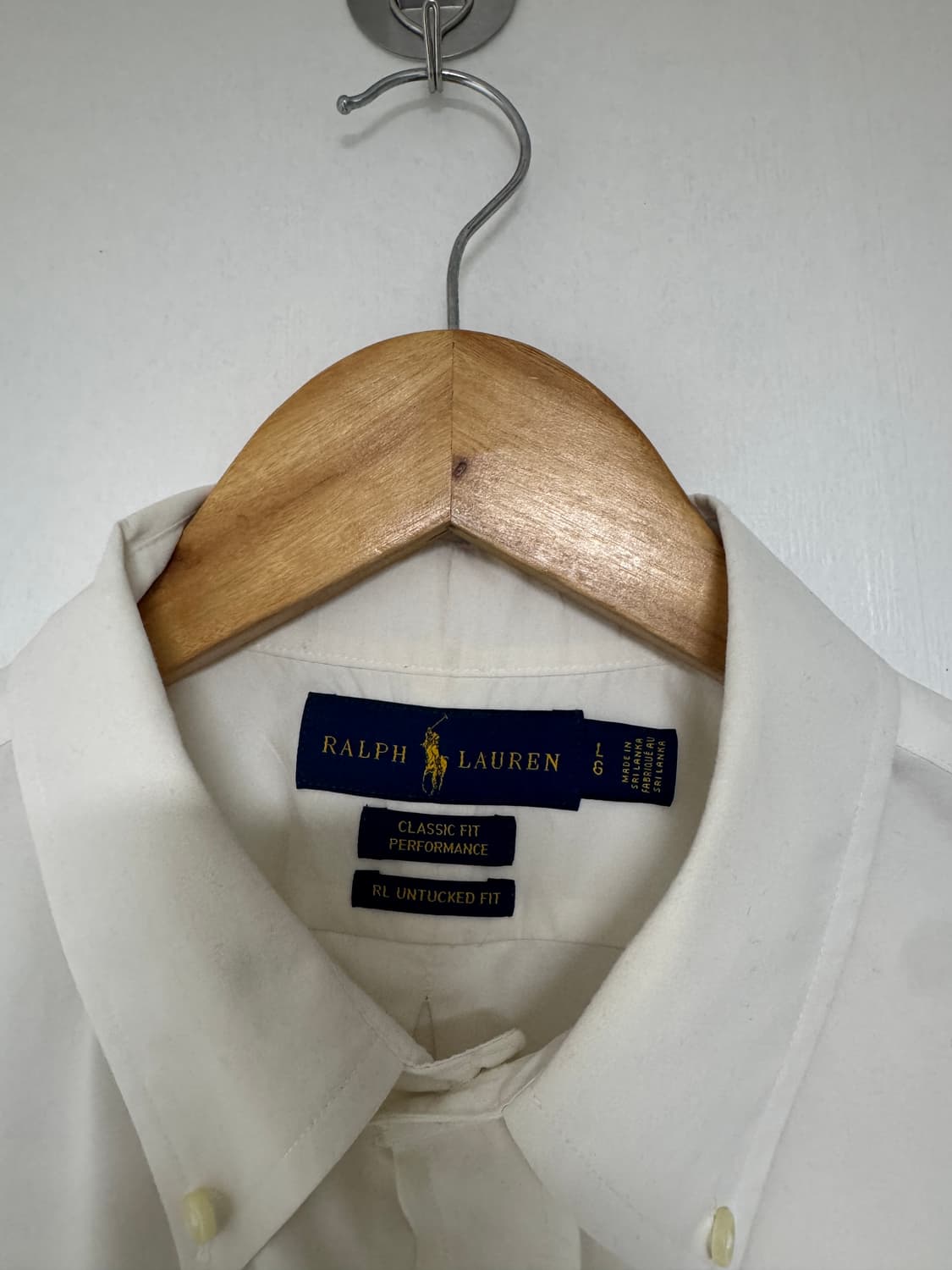 폴로 화이트 반팔 셔츠 팝니다 상품이미지3