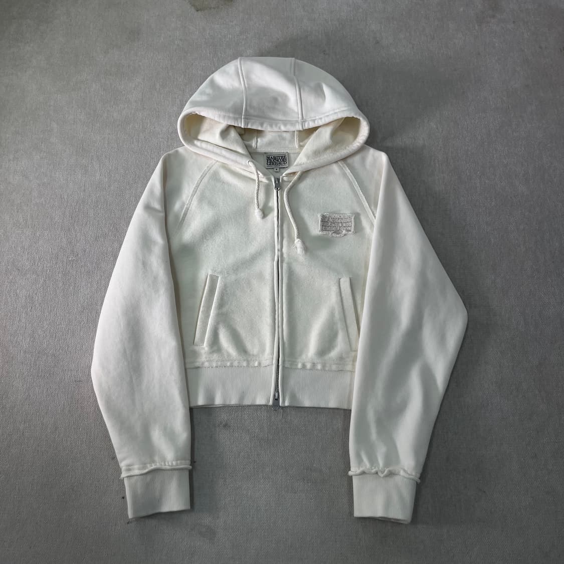 W 95 마리떼 프랑소와 저버 크림 후드집업 상품이미지1