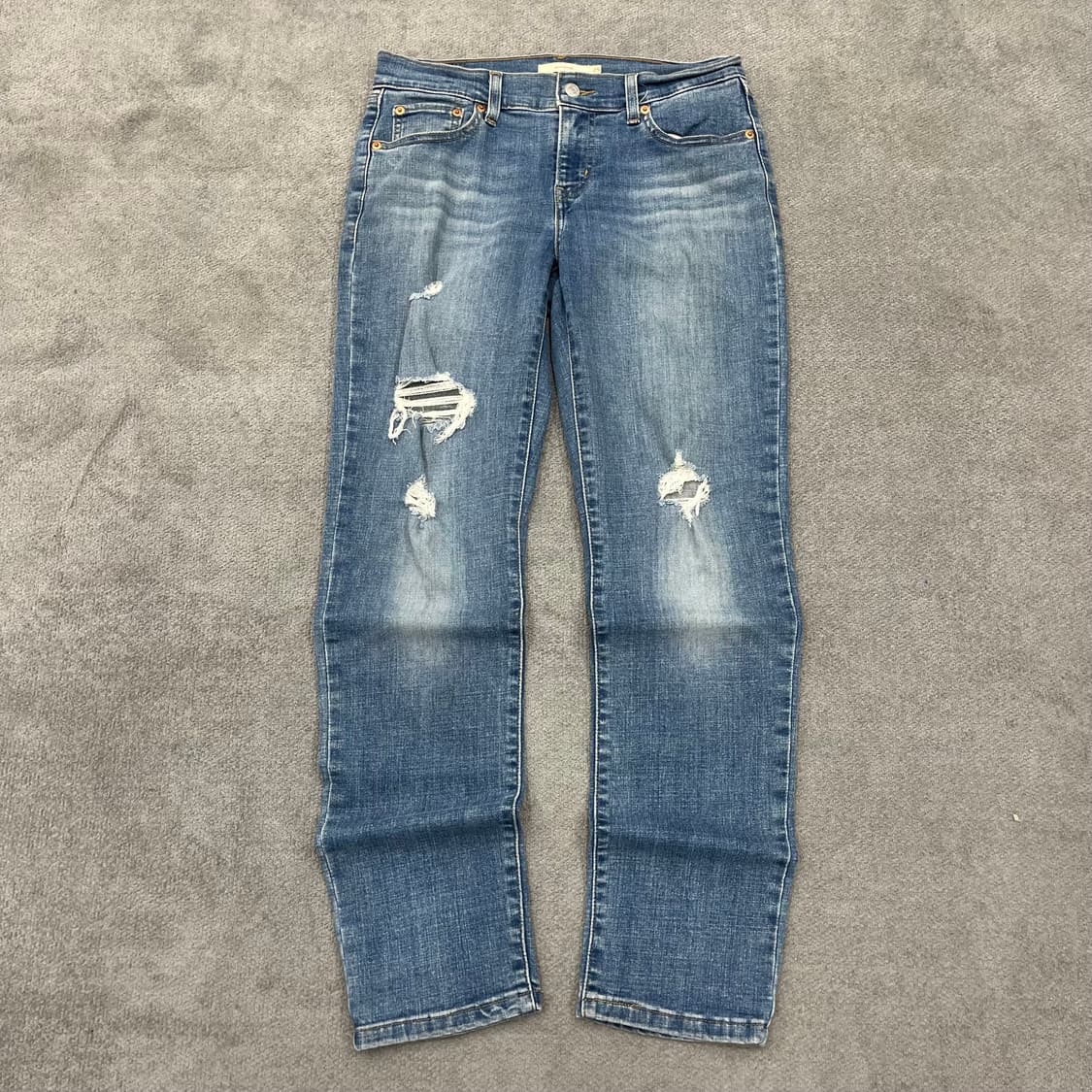 25 리바이스 boyfriend 디스 워싱 데님팬츠 상품이미지2