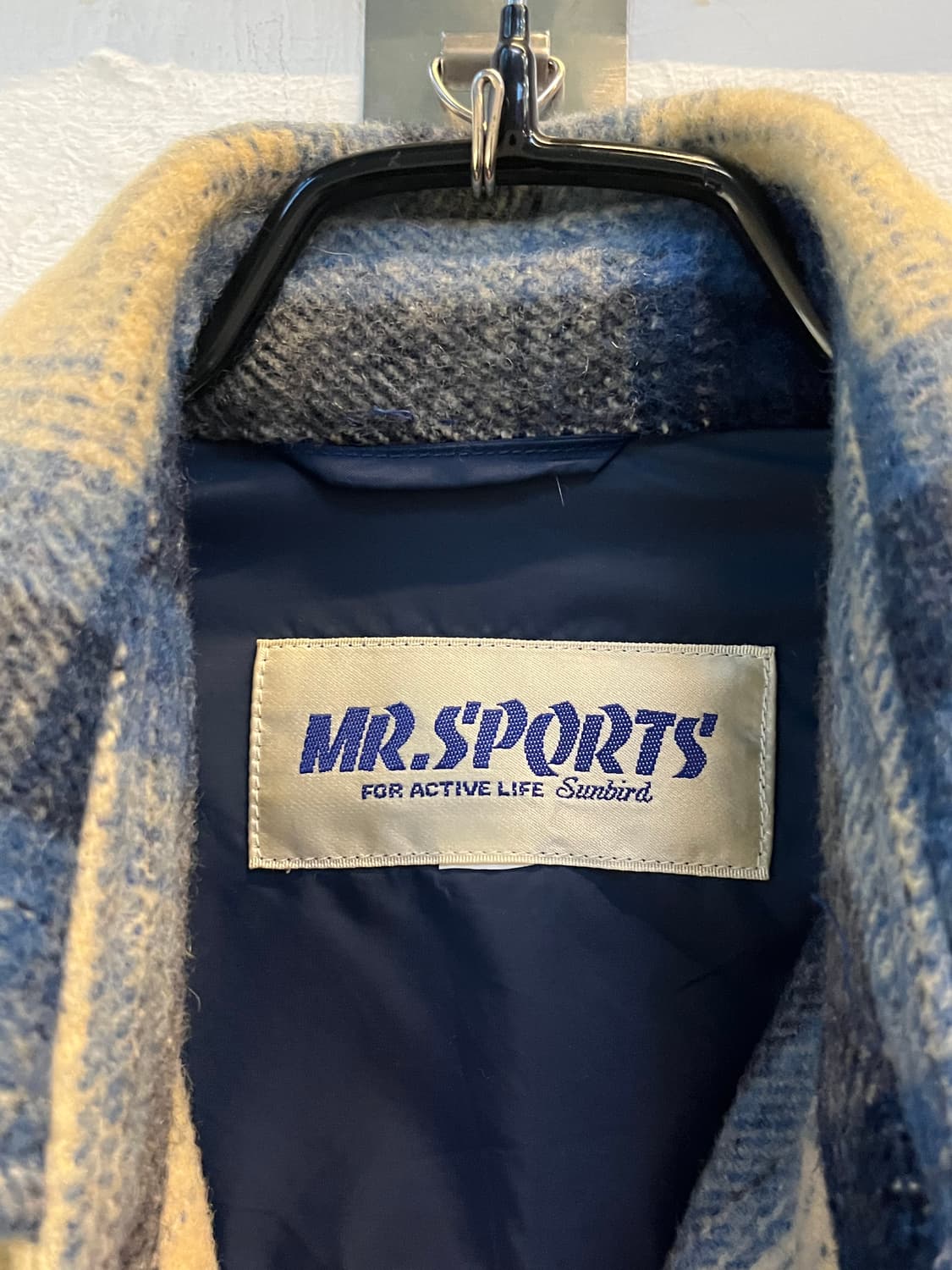 Mr.Sports 블루체크 플란넬 자켓 S 상품이미지2