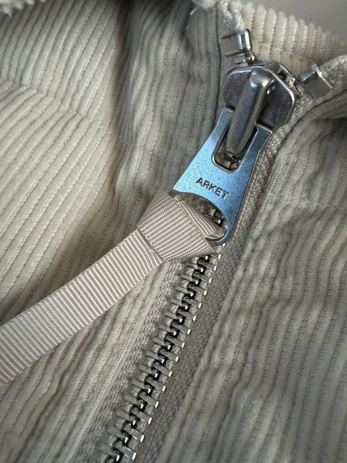 아르켓 코듀로이 카라 패딩 상품이미지4