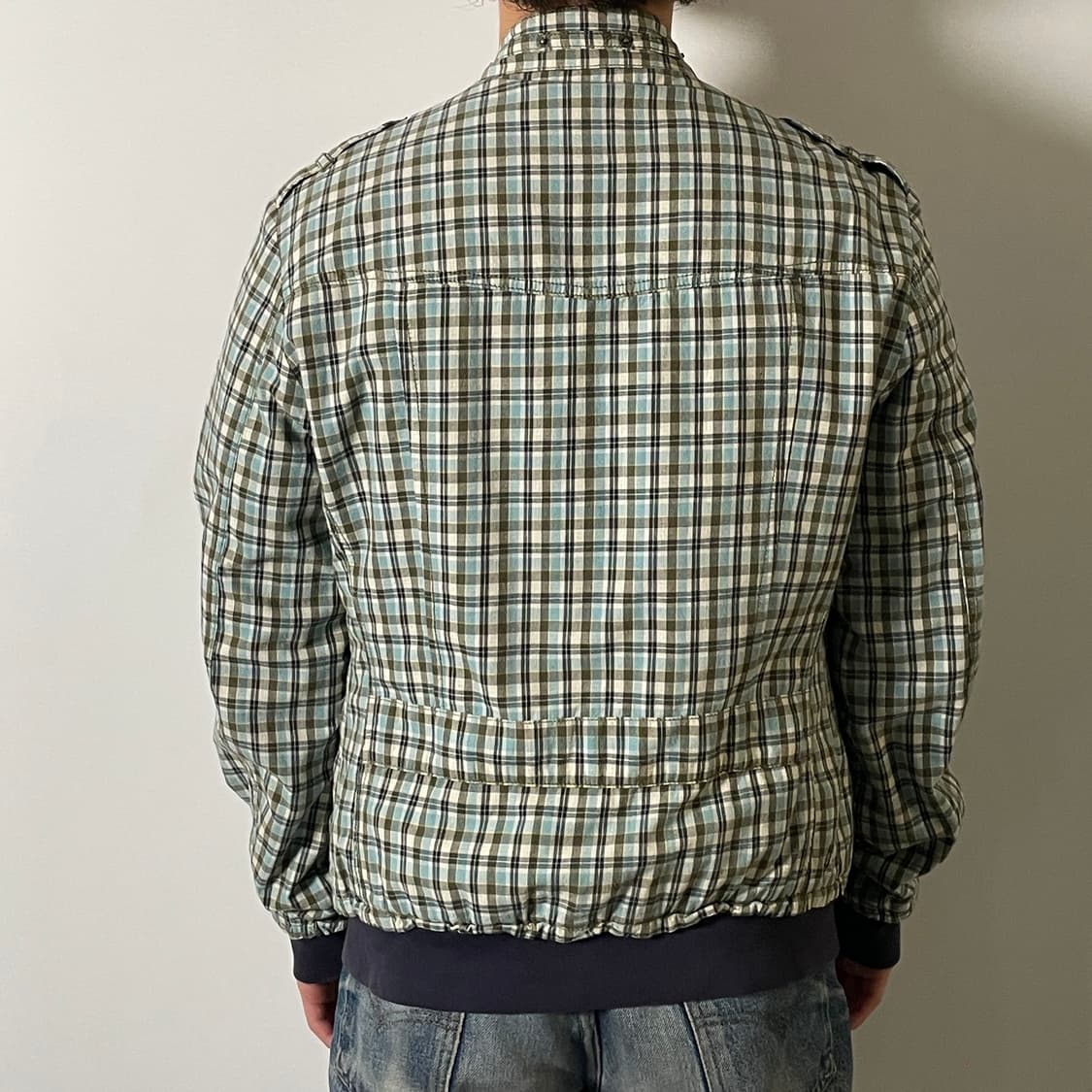 돌체엔가바나 체크 헤링턴 자켓 (on.671)   상품이미지3