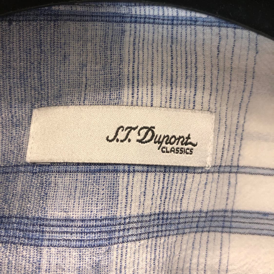 S.T듀퐁 쿨맥스 린넨반팔셔츠 110 상품이미지5