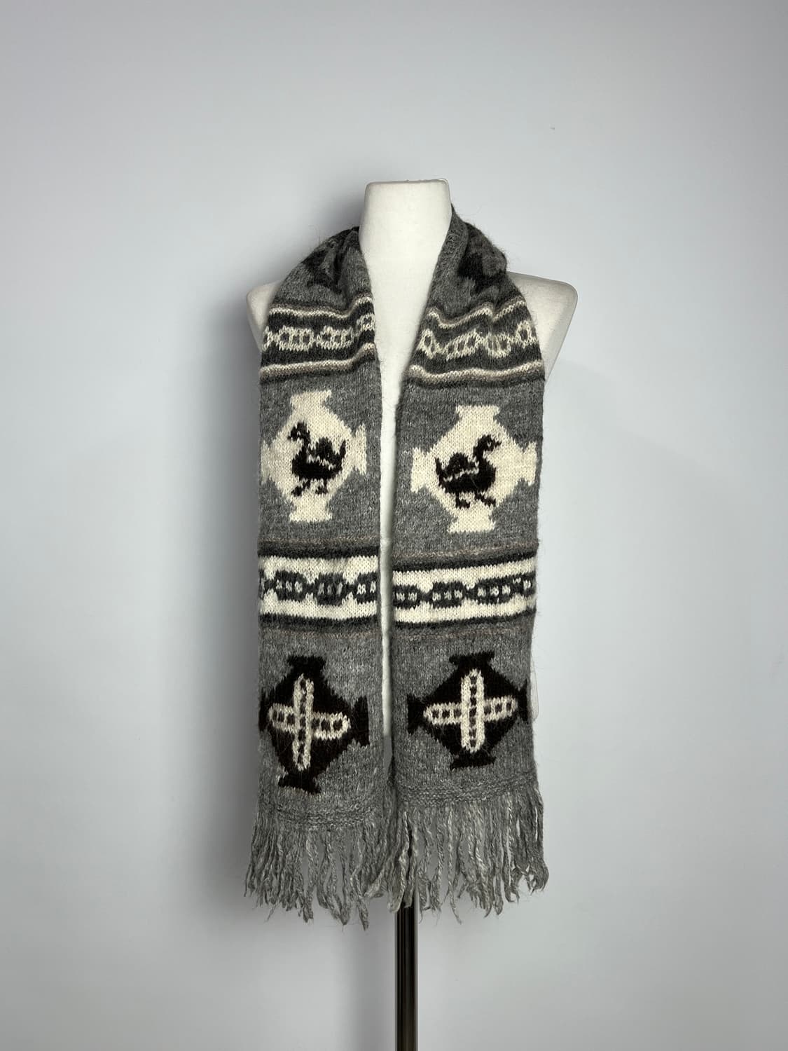 빈티지 패턴 머플러  상품이미지3