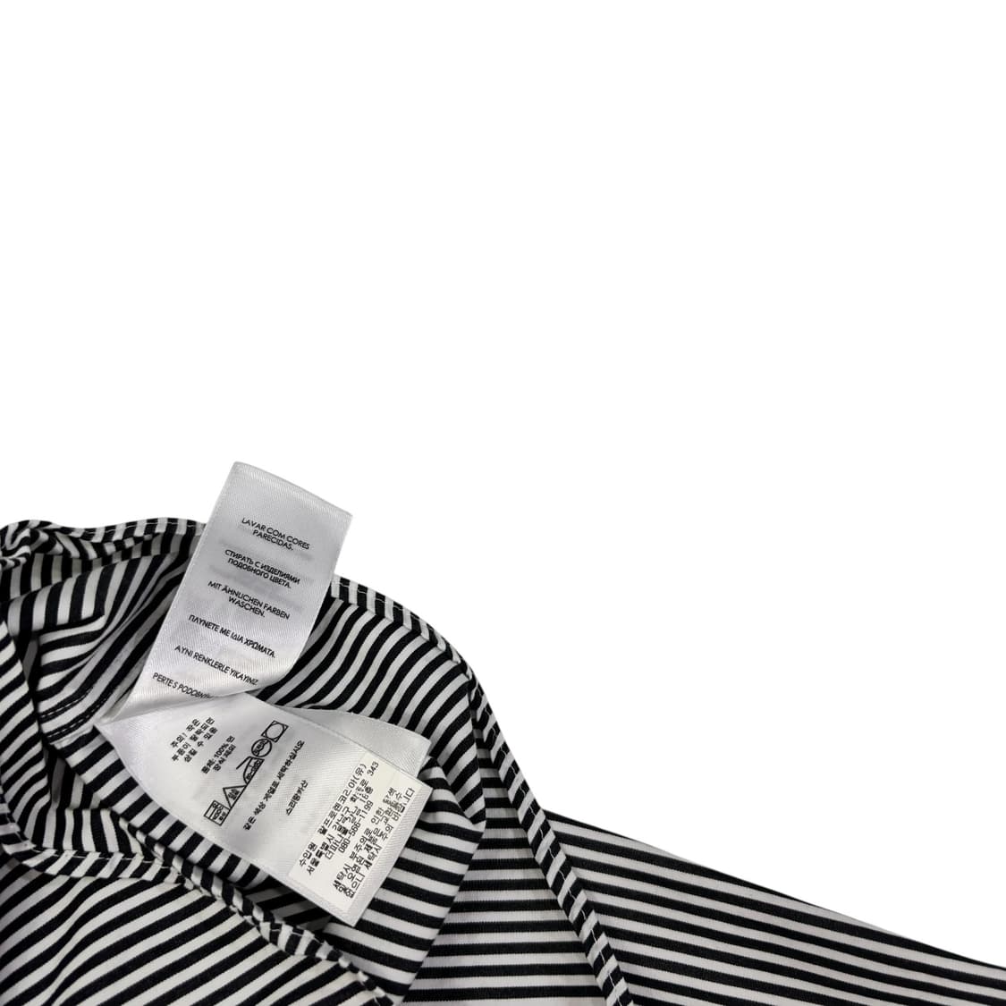 폴로 랄프로렌 QR 클래식 핏 스트라이프 셔츠 상품이미지5