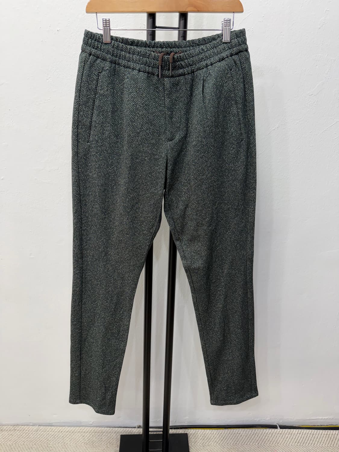 정품) 베르위치 이태리 남성 헤링본 밴딩팬츠 82 상품이미지1