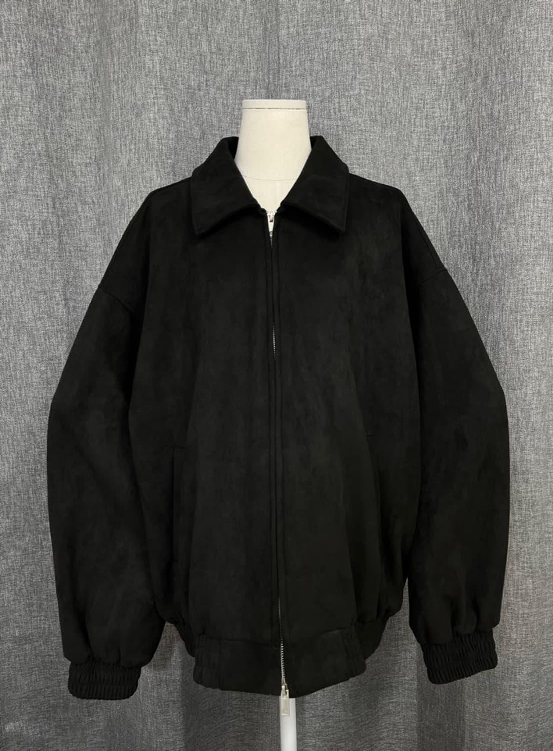 빈티지 스웨이드 블루종 자켓/#3516 상품이미지1