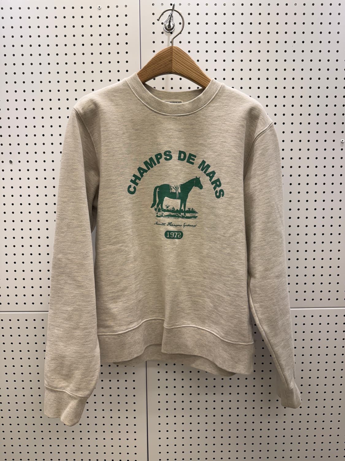 마리떼 프랑소와 저버 CHAMPS DE MARS 맨투맨 U1054 상품이미지2