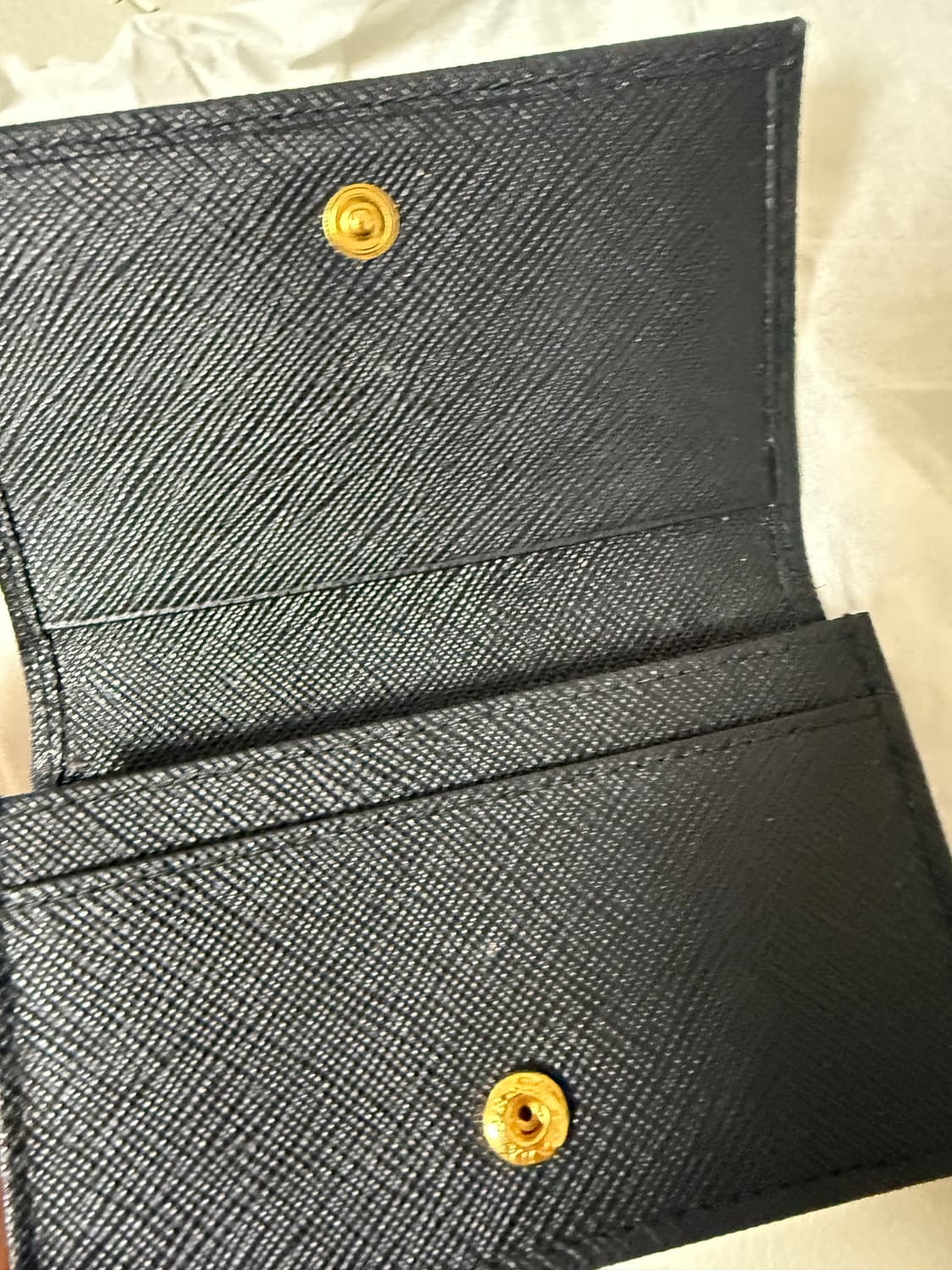 프라다 사피아노 반지갑 블랙 상품이미지2