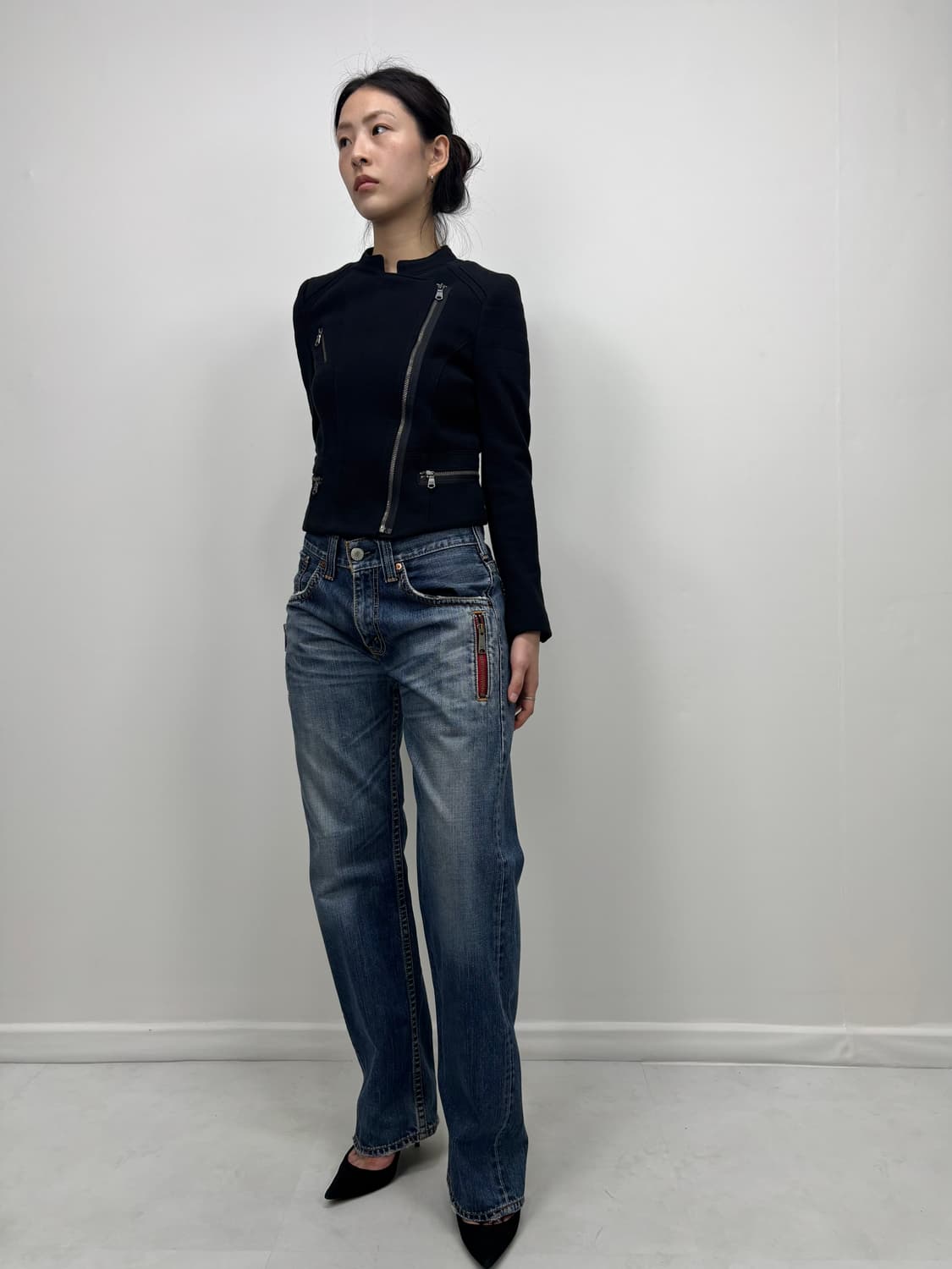 GAP BIKER DETAIL COTTON JACKET 상품이미지6