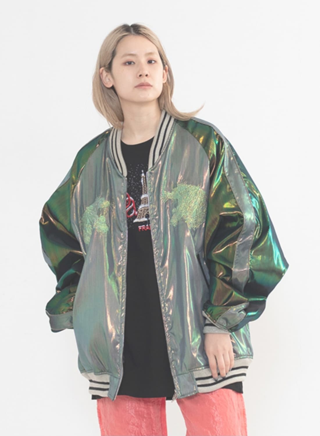 doublet 23ss 홀로그램 스카잔 수베니어 자켓 M / 한정판 상품이미지6