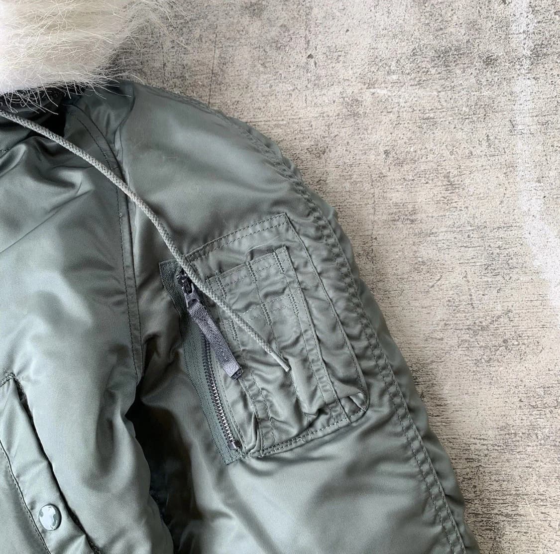 80s 미공군 납품용 알파 인더스트리 N-2B 파카 상품이미지3