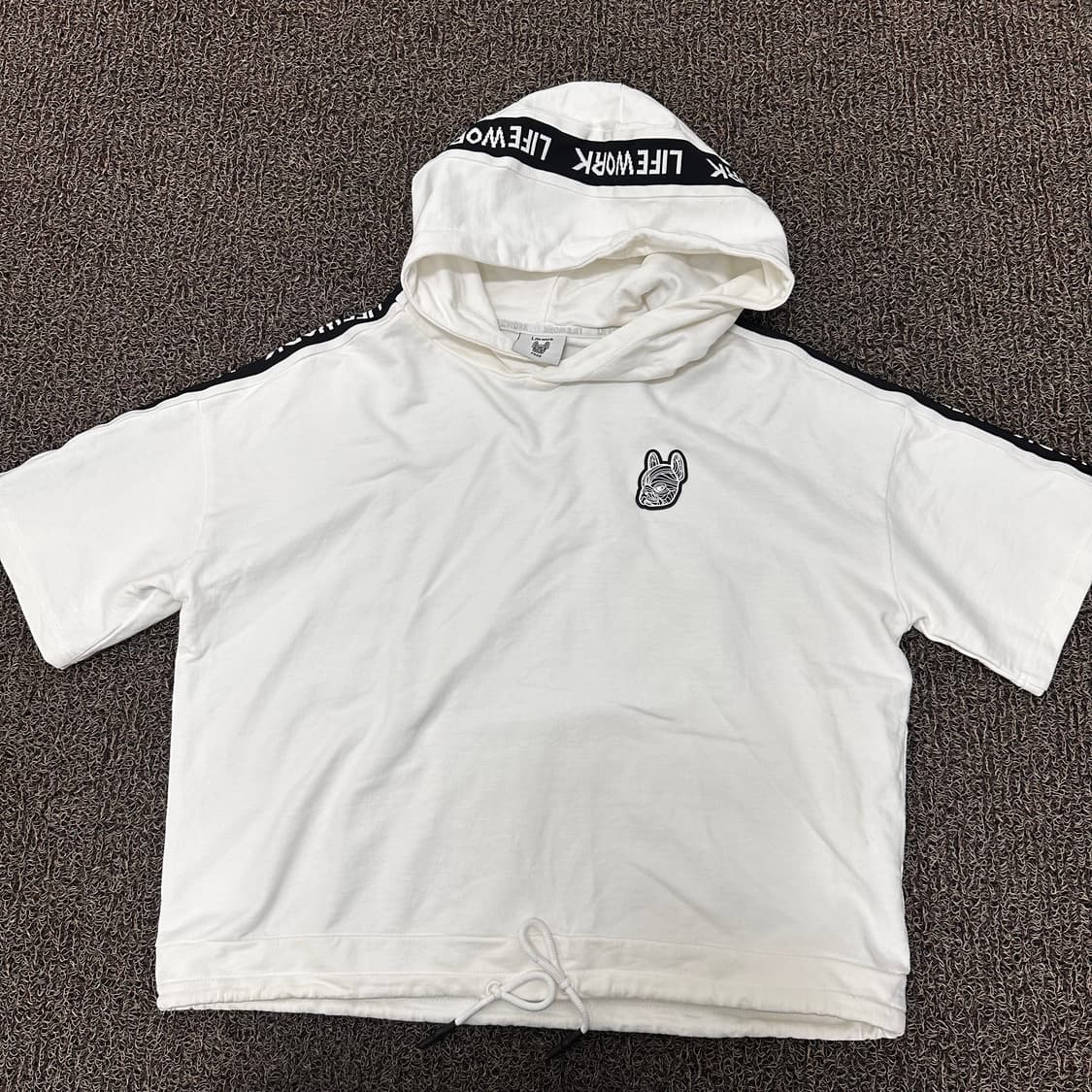 LIFEWORK 라이프워크 반팔 후드티 F 상품이미지1