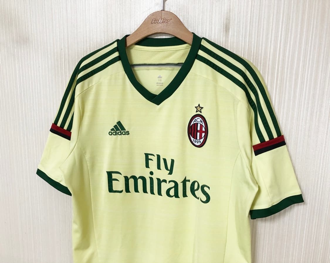 아디다스 14-15 AC밀란 써드유니폼/져지 110 상품이미지6