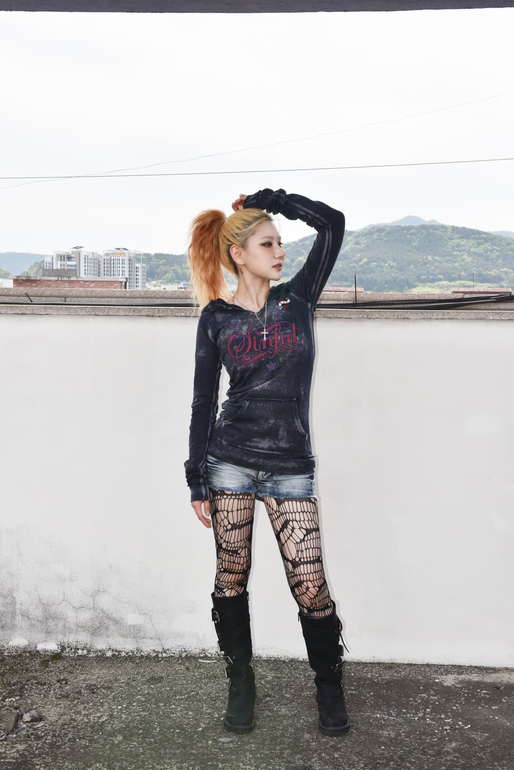 리버티 잉크 윙 후디 상품이미지7