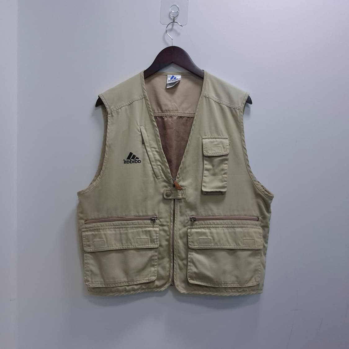 아디다스 00's 빈티지 베이지 멀티포켓 베스트 100 상품이미지2