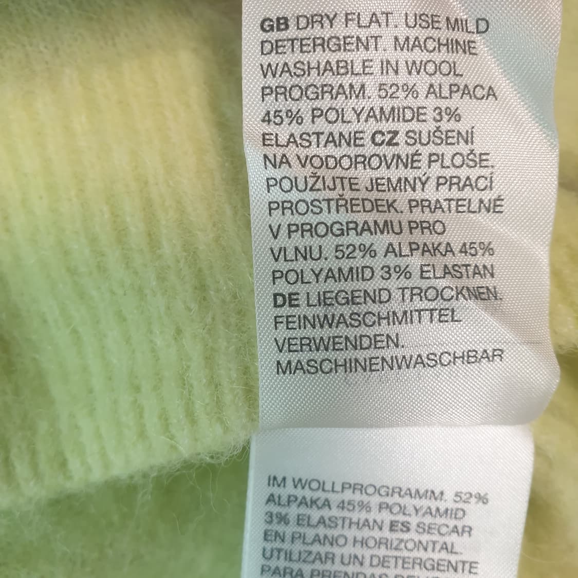 앤아더스토리즈 반크롭 기장 니트 상품이미지7