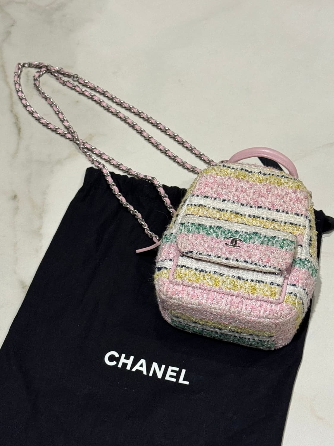 샤넬 트위드 미니 백팩 상품이미지1