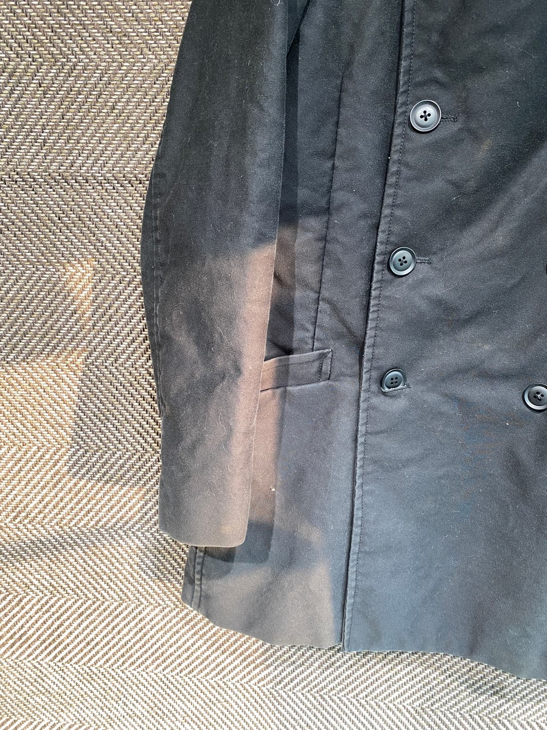 밀리터리 코튼 피코트 상품이미지5