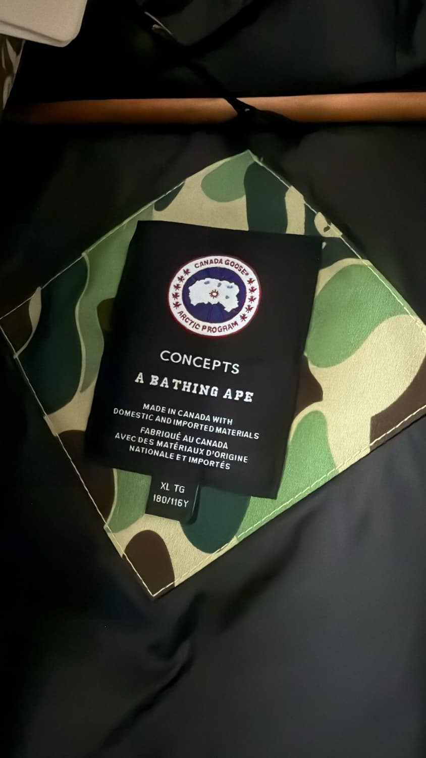 캐나다구스 베이프 콜라보레이션 상품이미지5