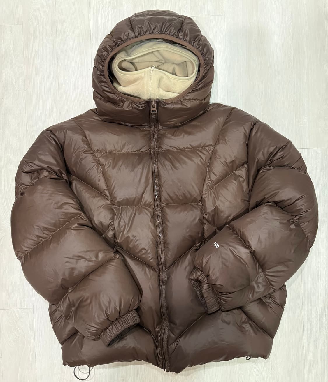 플루크 테나야 레이크 바라클라바 다운 자켓 패딩 브라운 XL 상품이미지2