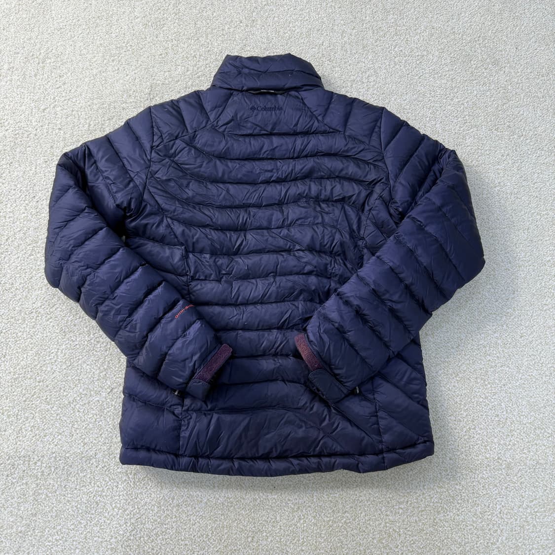 [M] 컬럼비아 네이비 구스다운 경량패딩 1231T1 상품이미지2