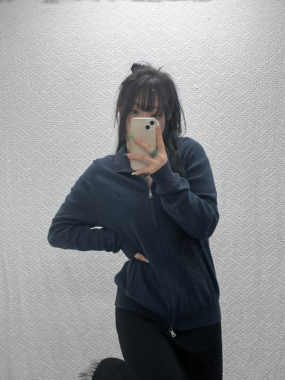 폴로 랄프로렌 모던 캐주얼 피마코튼 니트 집업 가디건 S C08918 상품이미지1