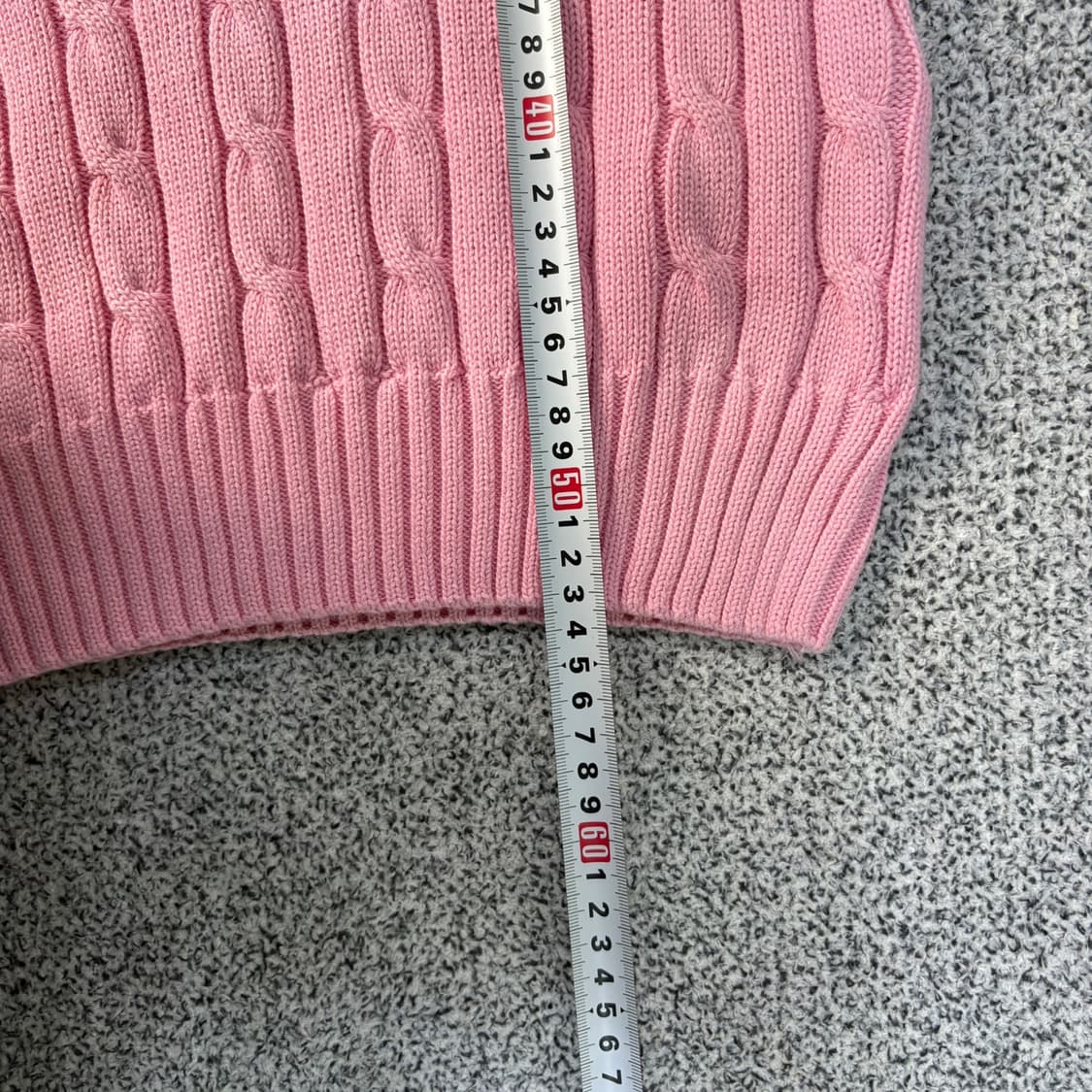 LG 폴로 여성 케이블 니트 반팔 0325J 상품이미지8