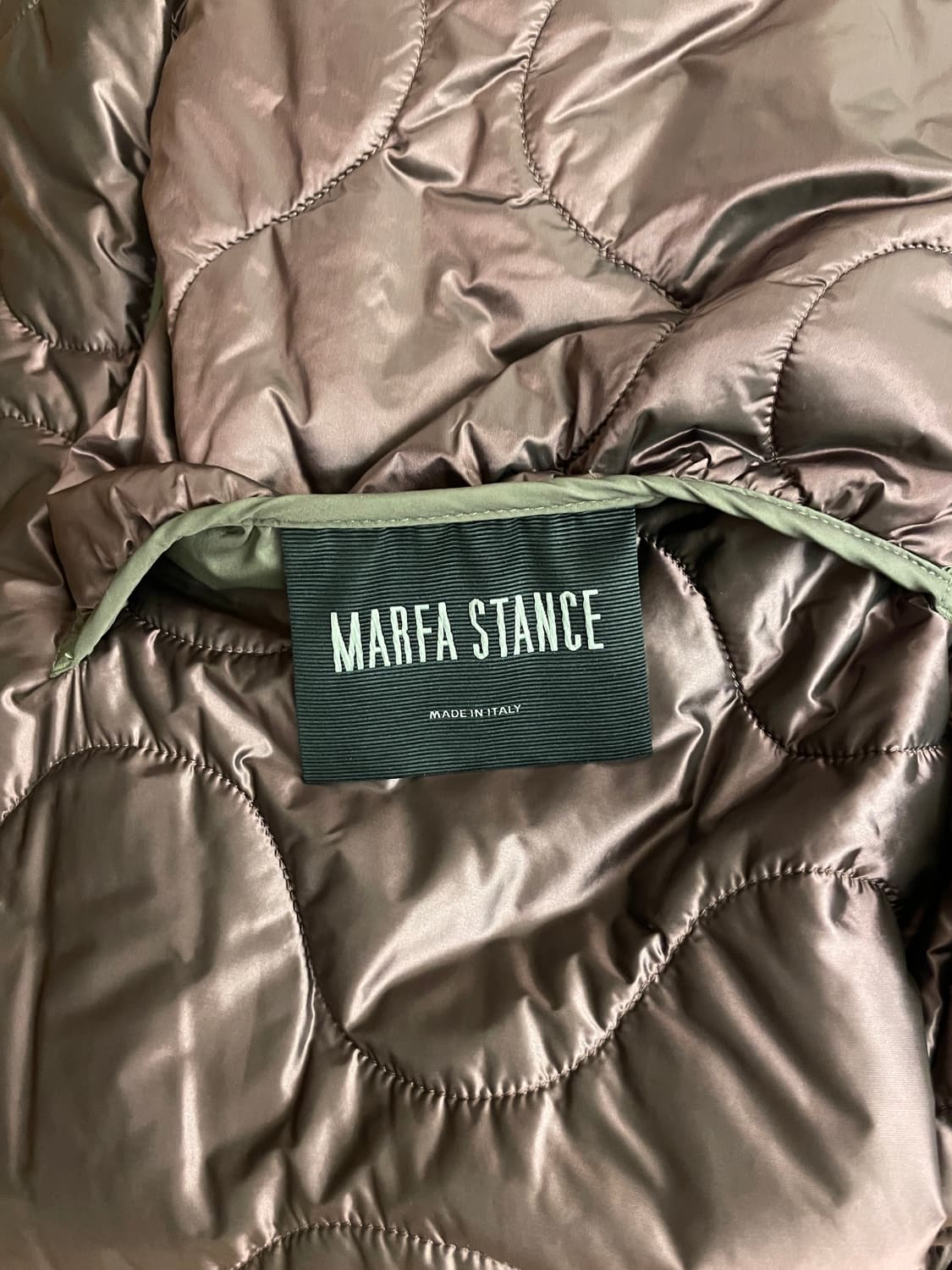 Marfa Stance 마르파스탠스 리버시블 봄버 패딩 재킷 (xs-s) 상품이미지2