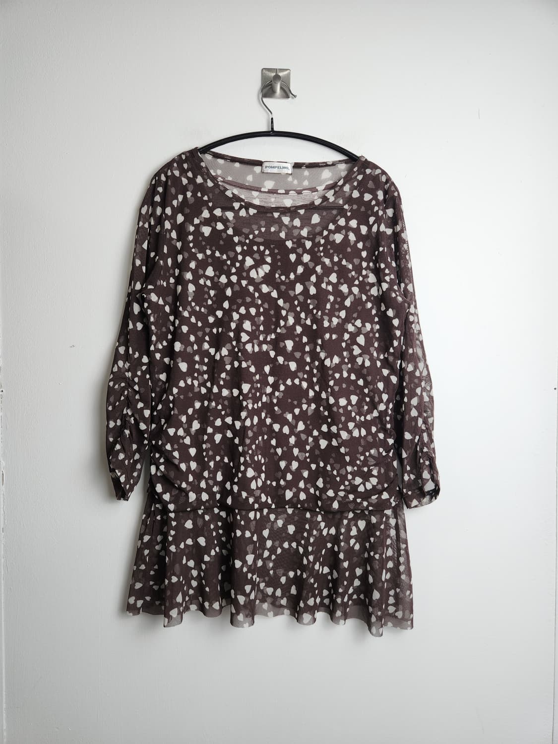 메쉬 하트 롱슬리브 탑 상품이미지8