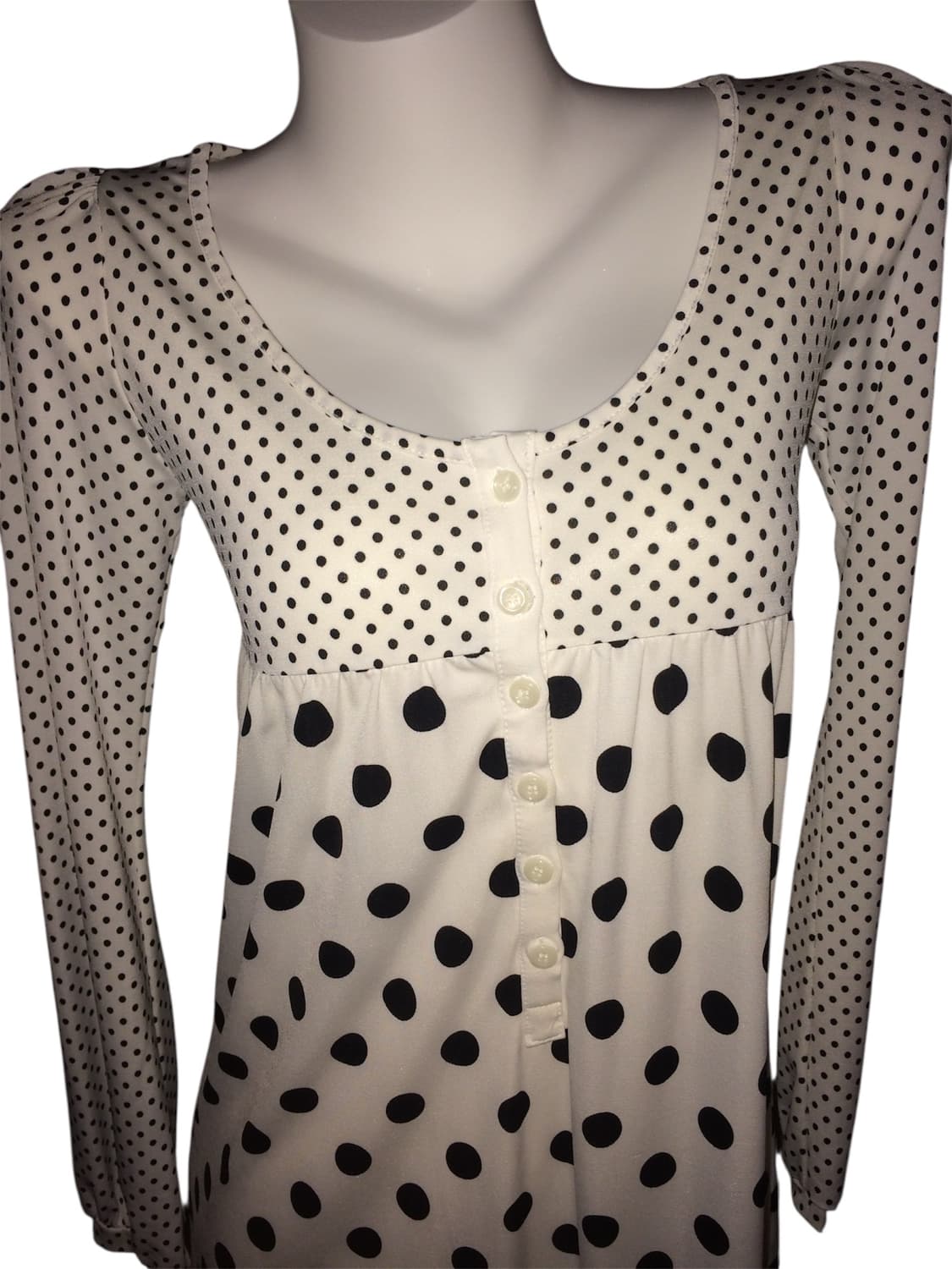 y2k 갸루 도트 물방울 땡땡이 원피스 상품이미지3